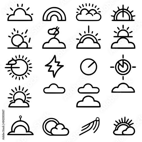 Rain icon, storm icon, weather icon, climate icon, meteorology icon, wind icon, snow icon, moon icon, thunderstorm icon, temperature icon, sun icon, cloud icon, nature icon, sky icon, winter icon, clo