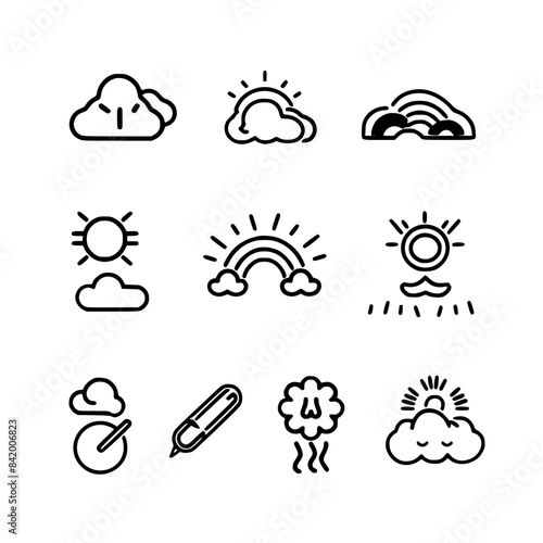 Rain icon, storm icon, weather icon, climate icon, meteorology icon, wind icon, snow icon, moon icon, thunderstorm icon, temperature icon, sun icon, cloud icon, nature icon, sky icon, winter icon, clo