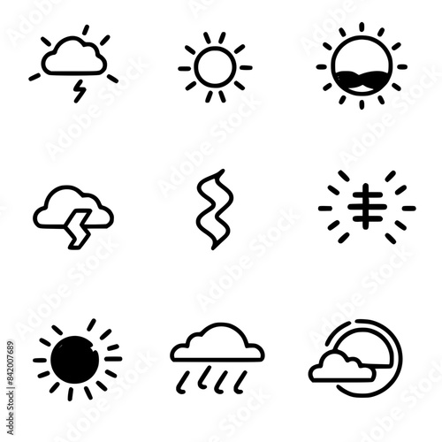 Rain icon, storm icon, weather icon, climate icon, meteorology icon, wind icon, snow icon, moon icon, thunderstorm icon, temperature icon, sun icon, cloud icon, nature icon, sky icon, winter icon, clo
