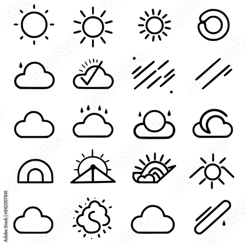 Rain icon, storm icon, weather icon, climate icon, meteorology icon, wind icon, snow icon, moon icon, thunderstorm icon, temperature icon, sun icon, cloud icon, nature icon, sky icon, winter icon, clo