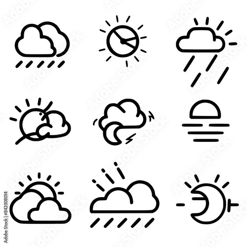 Rain icon, storm icon, weather icon, climate icon, meteorology icon, wind icon, snow icon, moon icon, thunderstorm icon, temperature icon, sun icon, cloud icon, nature icon, sky icon, winter icon, clo