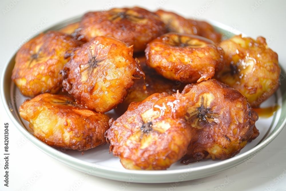 Warm and Fluffy Banana Fritters with Cinnamon Warm and Fluffy Banana Fritters with Cinnamon
