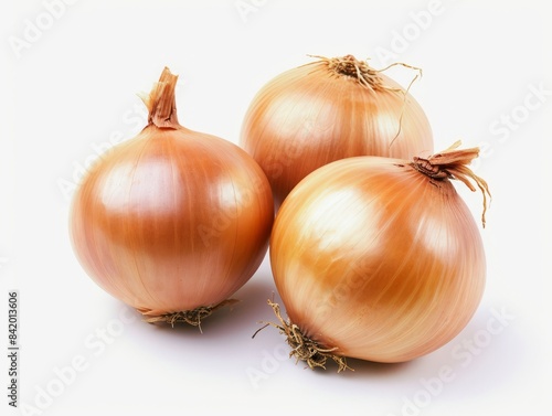 Wallpaper Mural Onions on a white background. Torontodigital.ca