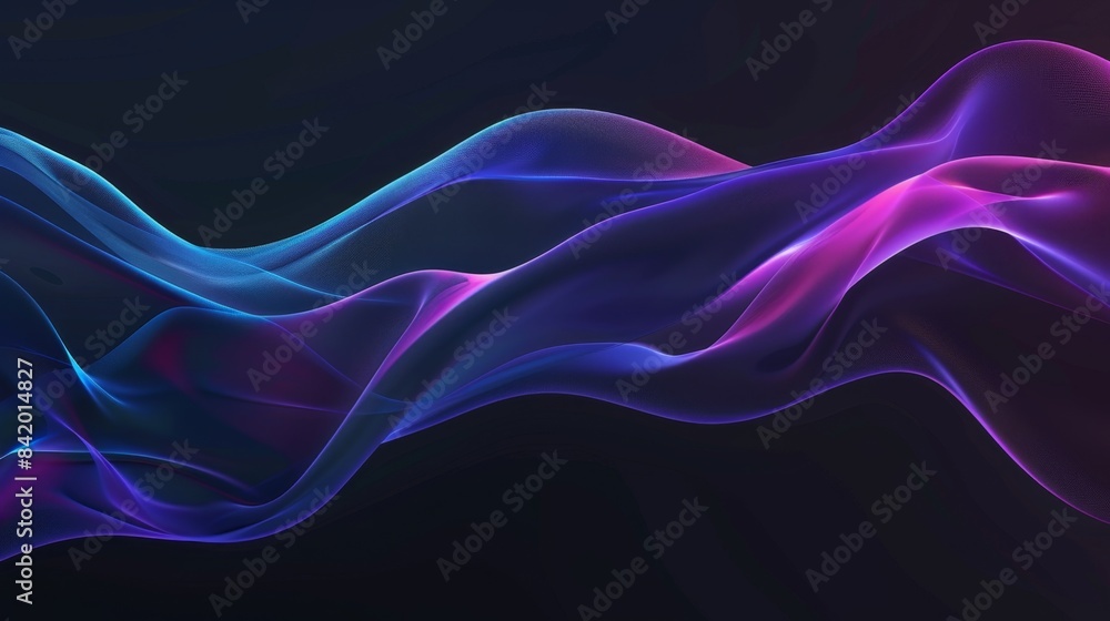 Abstract Flowing Colors, Generative AI Abstract Flowing Colors, Generative AI