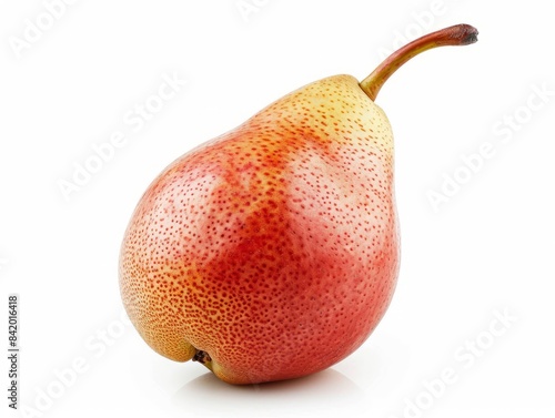 A close up photo of a pear ...
