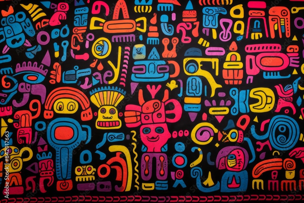 Panama Mola Tapestry Panama Mola Tapestry