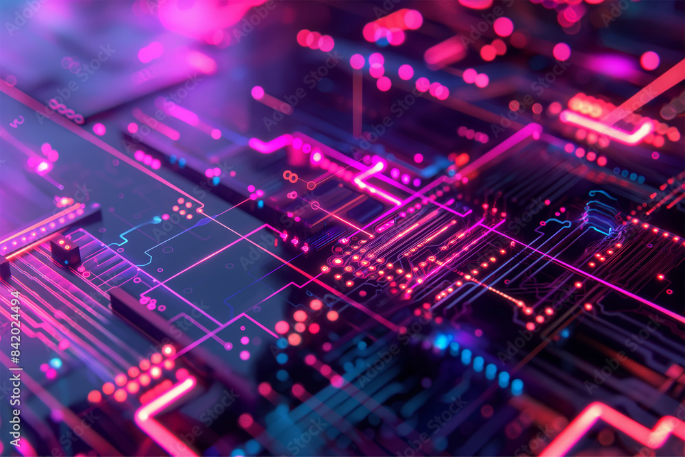 Fototapeta premium Dynamic Backgrounds for Tech Enthusiasts