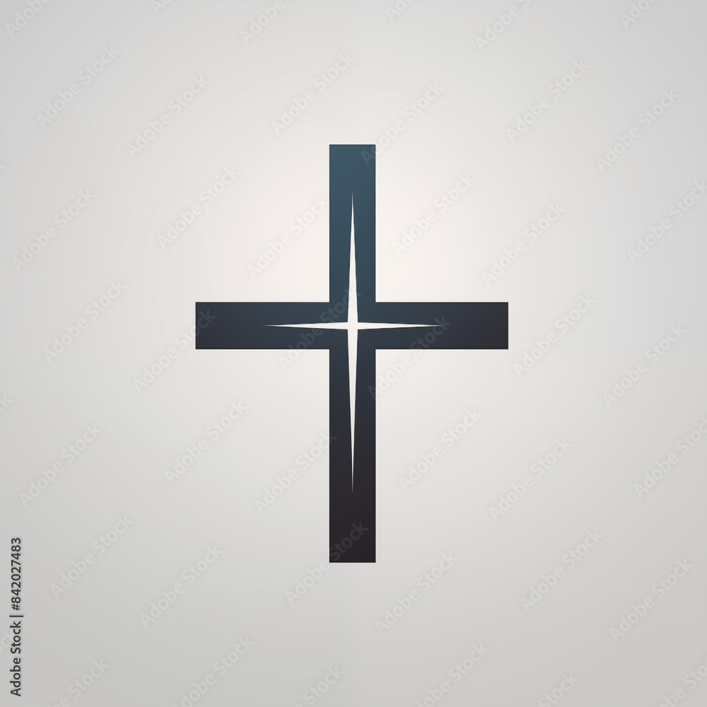 Cross illustration. Christian religion concept Cross illustration. Christian religion concept