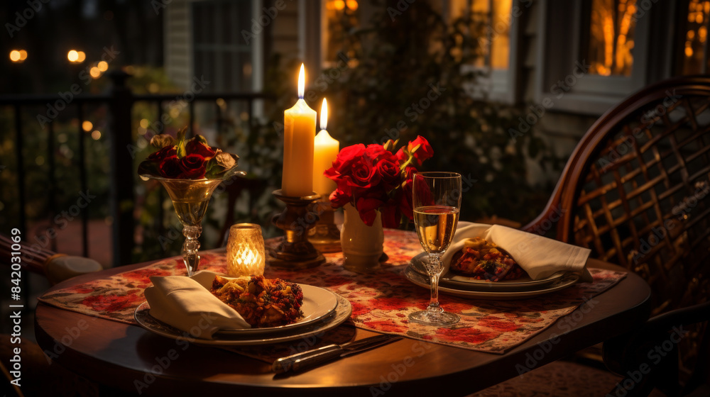 Romantic dinner date Romantic dinner date