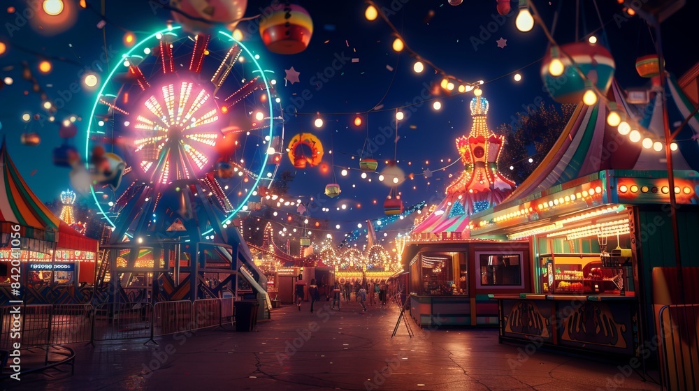 Obraz premium Summer Fair