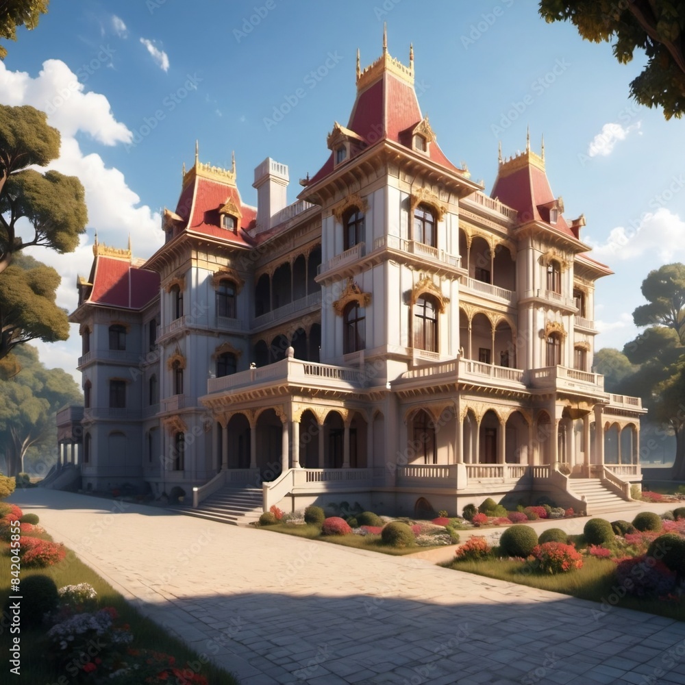 Obraz premium A beautiful palace 