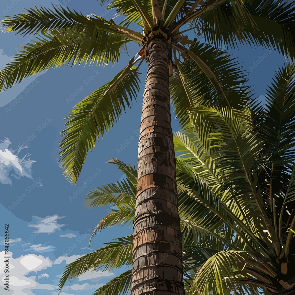 Obraz premium Palmera en el Paraíso 