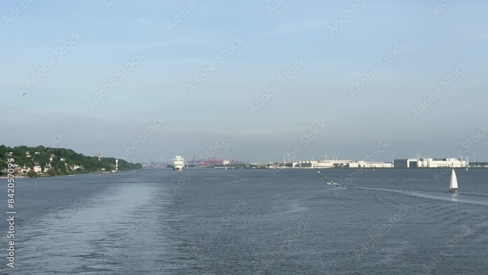 Fahrt auf der Elbe Fahrt auf der Elbe