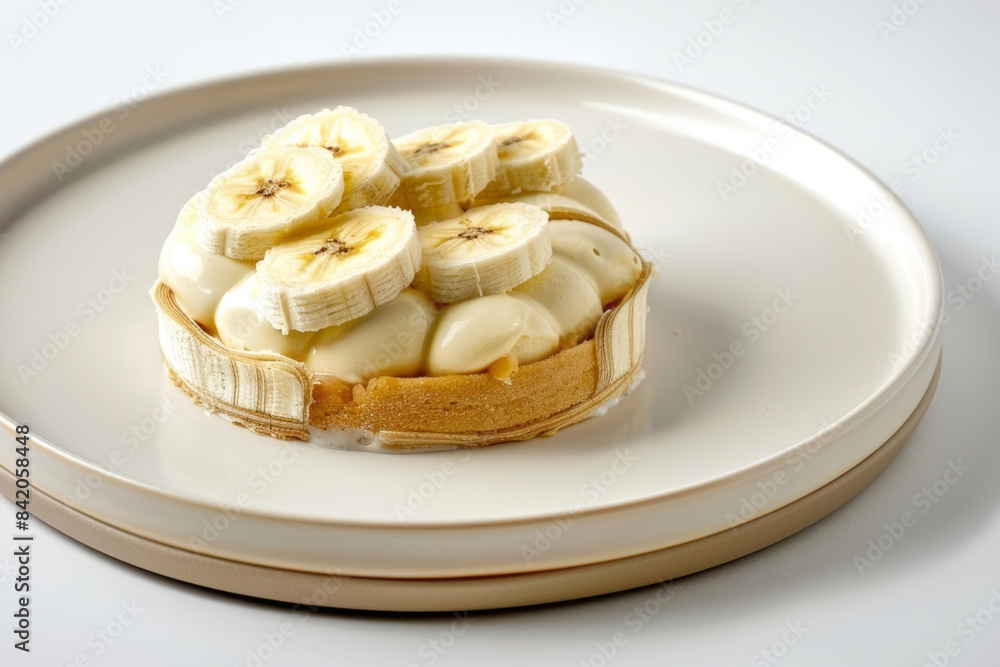 Scrumptious Banana Cream Pie with Crunchy Feuilletine Scrumptious Banana Cream Pie with Crunchy Feuilletine