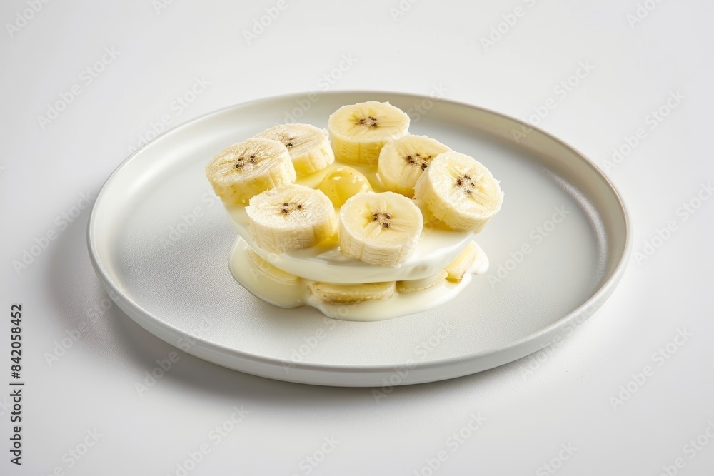 Heavenly Banana Cream Pie with White Chocolate Swirls Heavenly Banana Cream Pie with White Chocolate Swirls