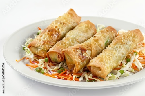 Baked Vegetable Egg Rolls - A Culinary Delight