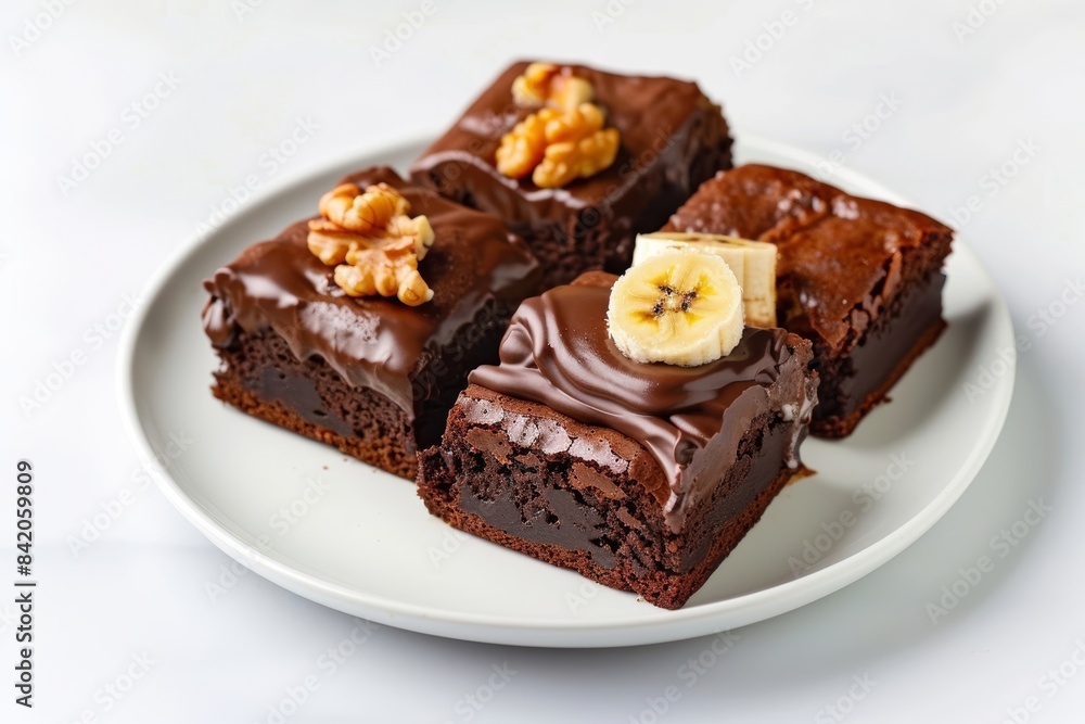 Irresistible Banana Bread Brownies with a Crunchy Nutty Flavor Irresistible Banana Bread Brownies with a Crunchy Nutty Flavor