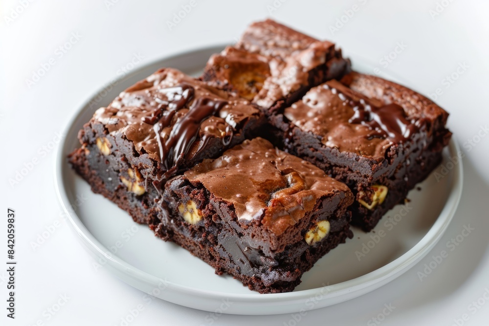 Indulgent Banana Bread Brownies with a Crunchy Nutty Flavor Indulgent Banana Bread Brownies with a Crunchy Nutty Flavor