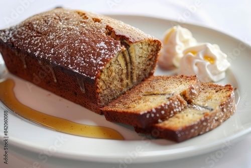 Divine Banana Bread with a Tempting Aroma of Ripe Bananas