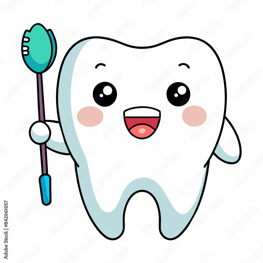 Dental Logo Icon Holding a Brush for Perfect Oral Health Dental Logo Icon Holding a Brush for Perfect Oral Health
