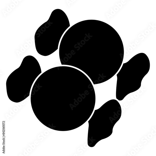 An icon design of candies