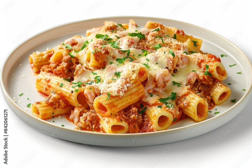 Irresistible Baked Ziti with Layers of Melted Cheese and Italian Sausage Irresistible Baked Ziti with Layers of Melted Cheese and Italian Sausage