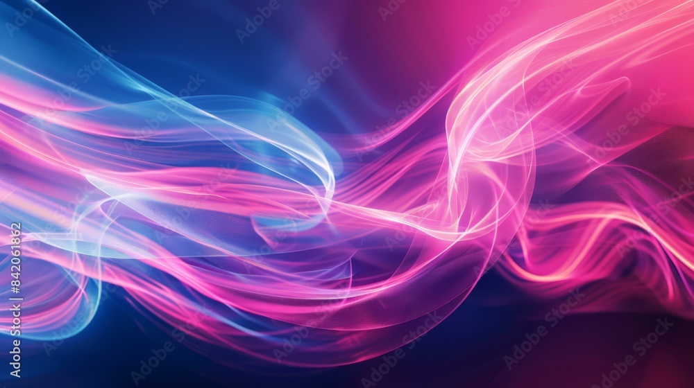 Abstract Neon Light Waves, Futuristic Background Design Abstract Neon Light Waves, Futuristic Background Design