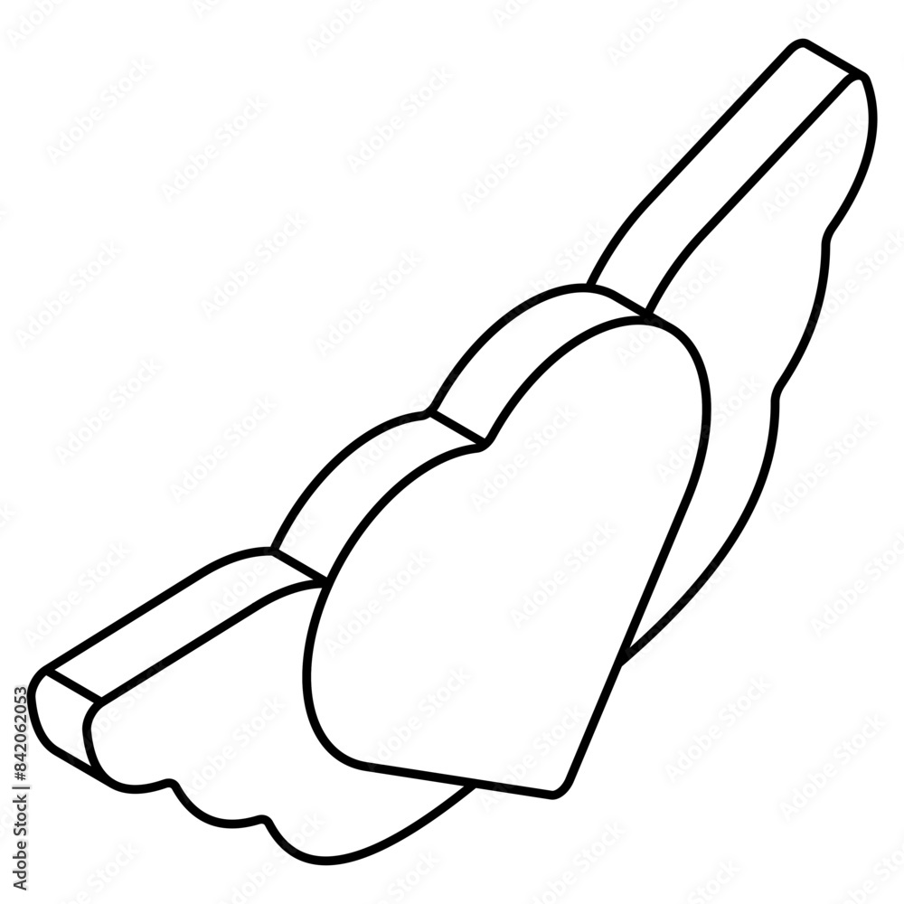 Creative design icon of winged heart Creative design icon of winged heart
