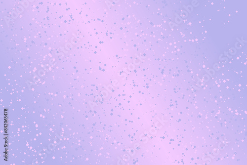 Random gradient colorful particle  background design - abstract vector graphic with rounded squares