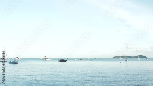 Sea and mountain views, clear sky, suitable for weddings or pre-weddings. or tourism