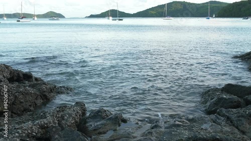 Sea and mountain views, clear sky, suitable for weddings or pre-weddings. or tourism