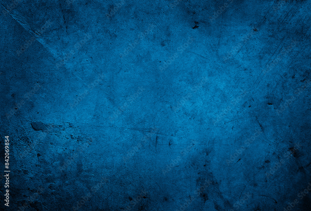 Fototapeta premium Blue textured concrete