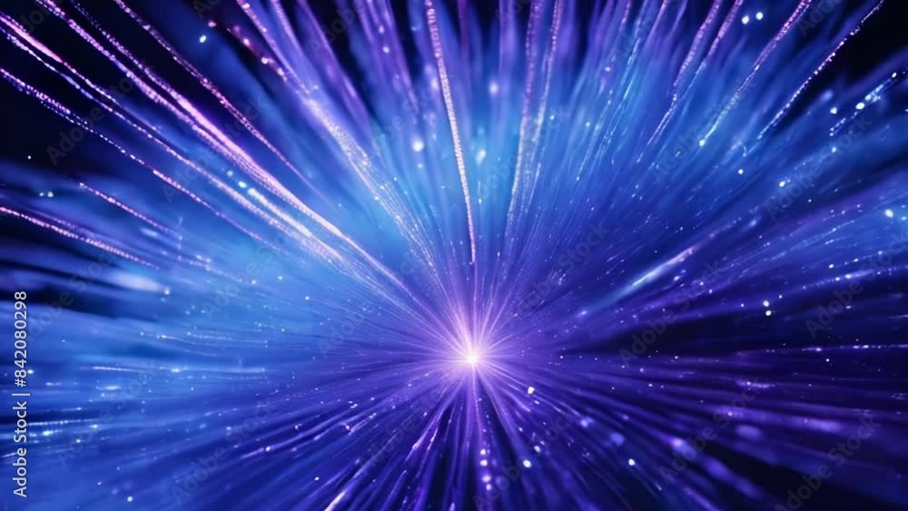 Abstract rotating neon rays background. Colorful glowing sparks of spiral rays. Neon rays pattern, colorful blue and purple neon animation. Moving neon stripes Abstract rotating neon rays background. Colorful glowing sparks of spiral rays. Neon rays pattern, colorful blue and purple neon animation. Moving neon stripes