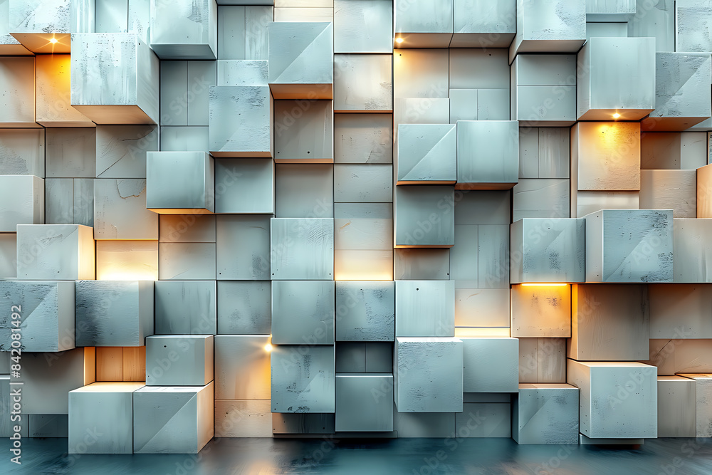 Modern Data Storage Solution - Minimalist Concept Modern Data Storage Solution - Minimalist Concept