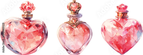 bottle perfume clipart vector for graphic resources	
