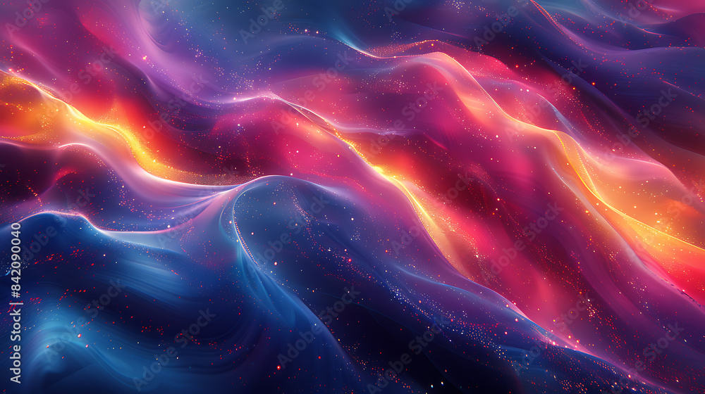Electric Harmony: Avant-Garde Techscape Design with Metallic Gold & Deep Magenta Electric Harmony: Avant-Garde Techscape Design with Metallic Gold & Deep Magenta