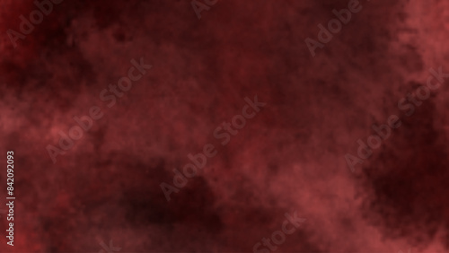 Watercolor smooth texture red abstract background.