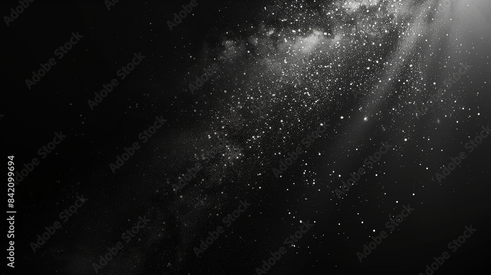 Fototapeta premium The black luxury noise gradient background.