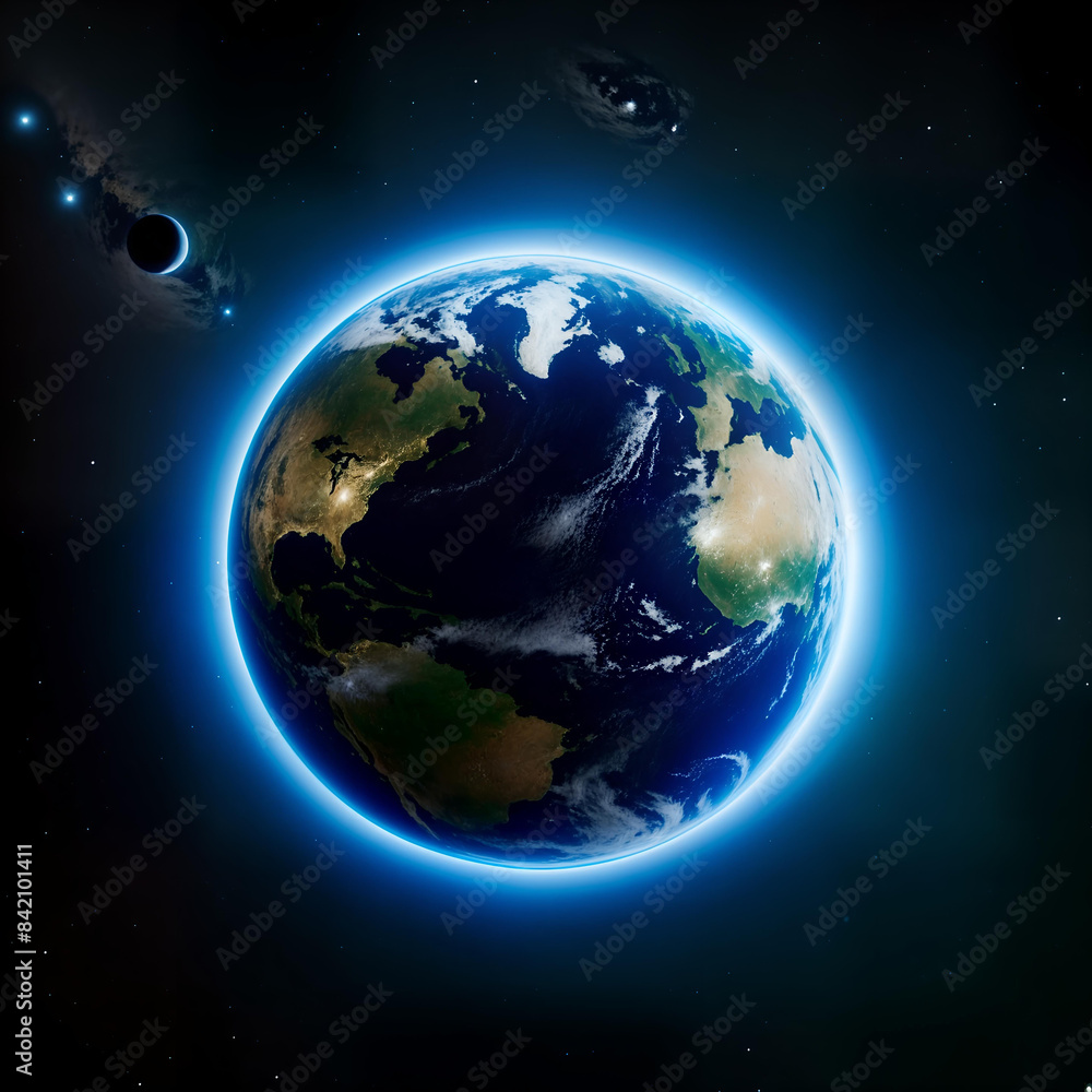 Planet earth, space Planet earth, space
