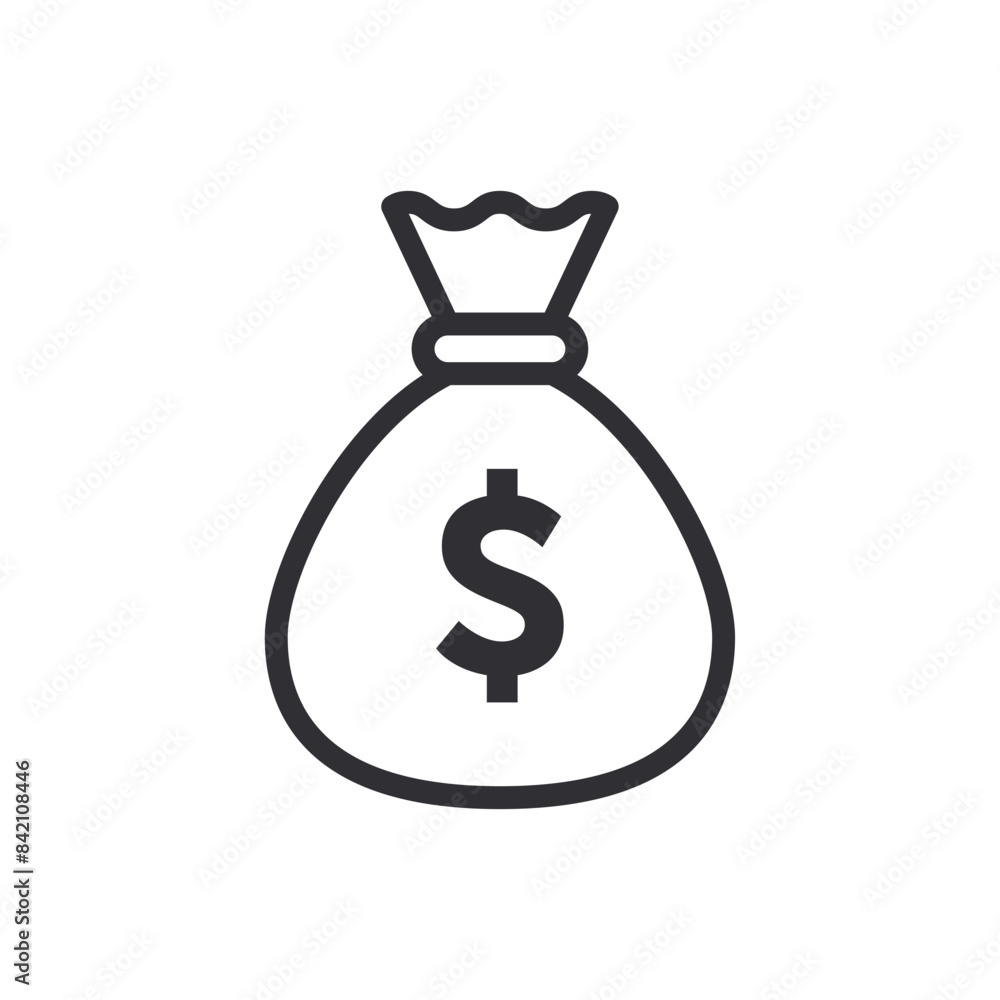 Money bag with dollar icon. Money bag icon. Income growth. Business and finance. Dollar sign. Cash icon. Money icon. Cash back. Investment. Cartoon money bag. Bag of coins. Financial savings. Payment Money bag with dollar icon. Money bag icon. Income growth. Business and finance. Dollar sign. Cash icon. Money icon. Cash back. Investment. Cartoon money bag. Bag of coins. Financial savings. Payment