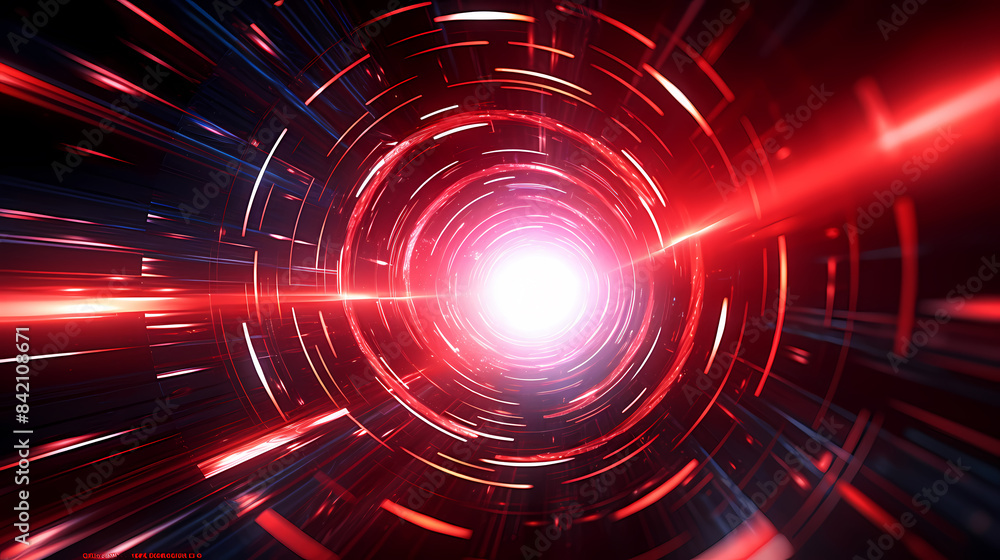 Obraz premium Abstract technology glowing background
