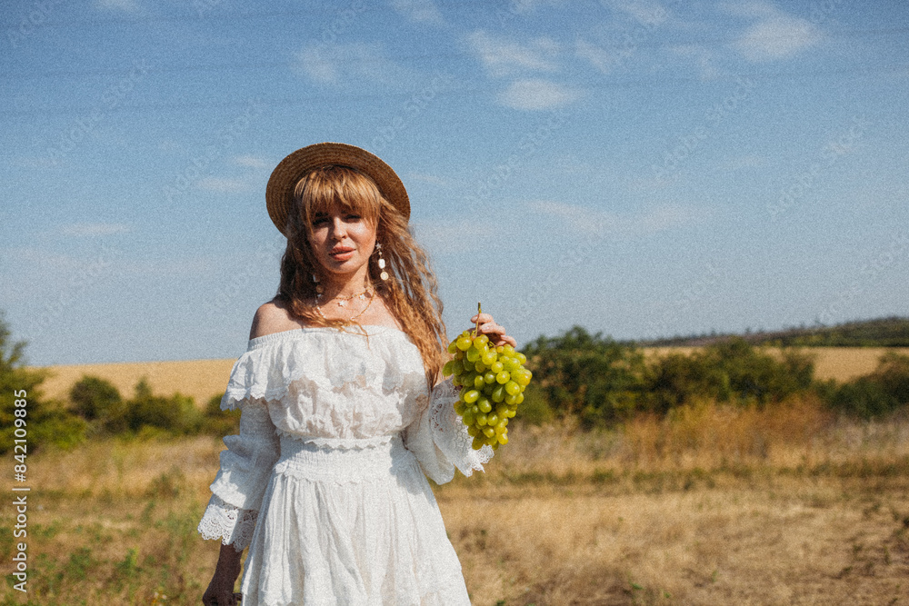 girl in a field girl in a field