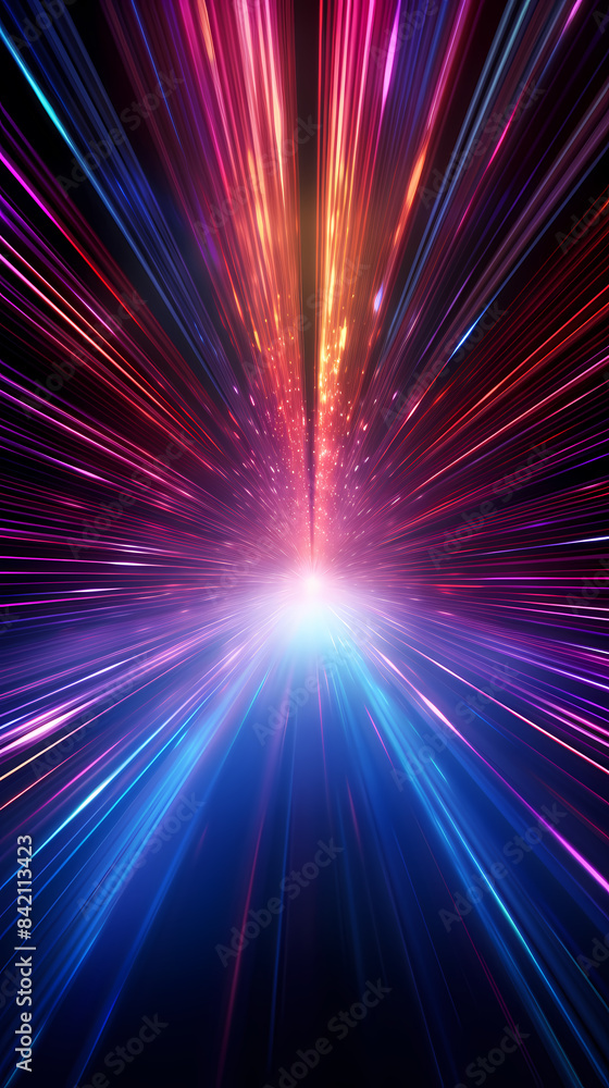 Obraz premium Abstract technology glowing background