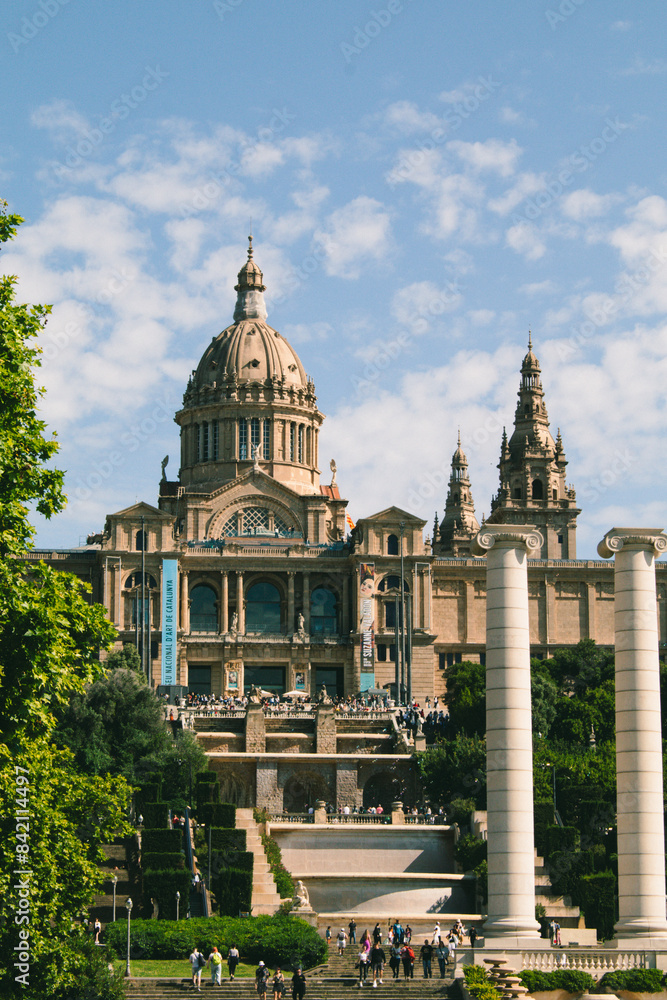 Obraz premium Barcelona, Sagrada Familia, Europe, City Centre, Montjuic, Art