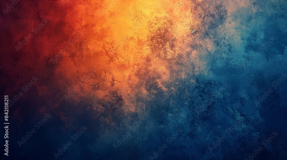 Abstract Artistic Background with Warm and Cool Tones, Generative AI Abstract Artistic Background with Warm and Cool Tones, Generative AI