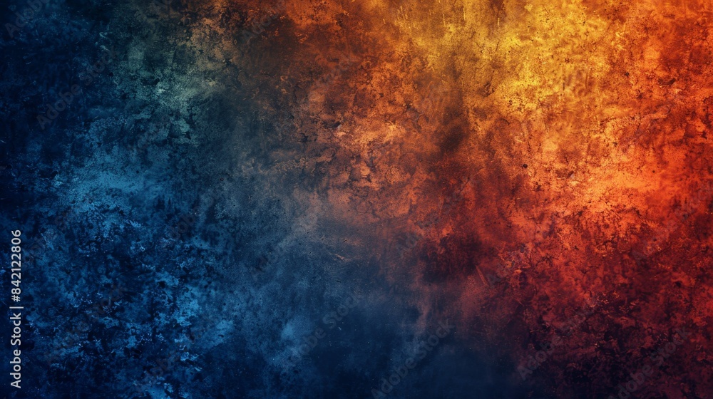 Fototapeta premium Stunning Abstract Texture with Warm and Cool Tones, Generative AI