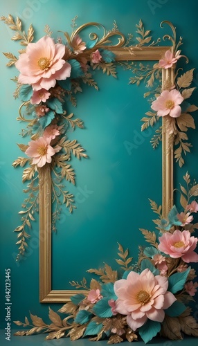 floral wallpaper background texture pattern photo