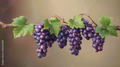Wallpaper Mural Vibrant Vineyard Grapes A Bountiful Harvest of Wine Country Delights Torontodigital.ca
