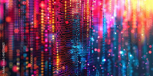 Wallpaper Mural wonderful colorful digital global world and network Torontodigital.ca