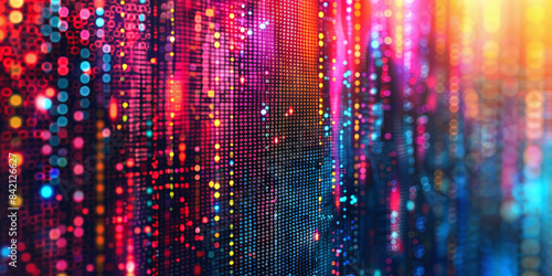 Wallpaper Mural wonderful colorful digital global world and network Torontodigital.ca